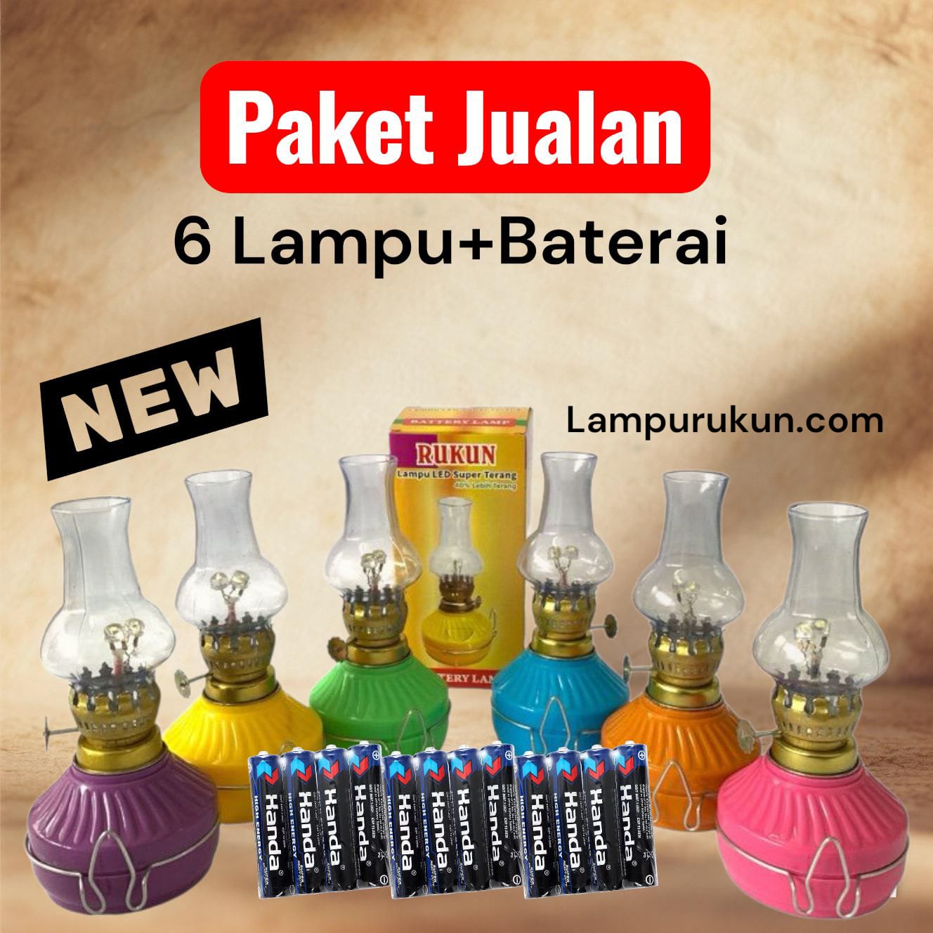 Mengapa Paket Lampu Teplok LED Rukun Menjadi Pilihan Terbaik? Cocok untuk Jualan & Kebutuhan Rumah
